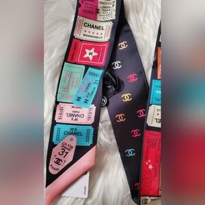 Skinny Twilly, Hairtie, Scarf, Colorful, Nonbranded